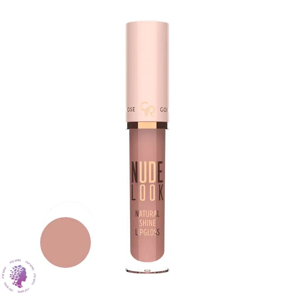 رژ لب مایع گلدن رز مدل نود لوک  شماره 01 Golden Rose