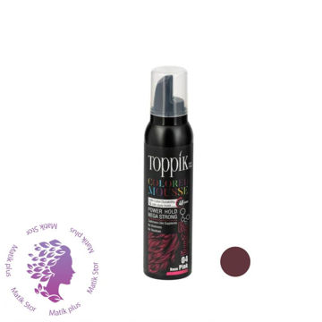 موس مو رنگی تاپیک | Toppik رنگ سرخابی (04 rose pink) حجم 125 میل