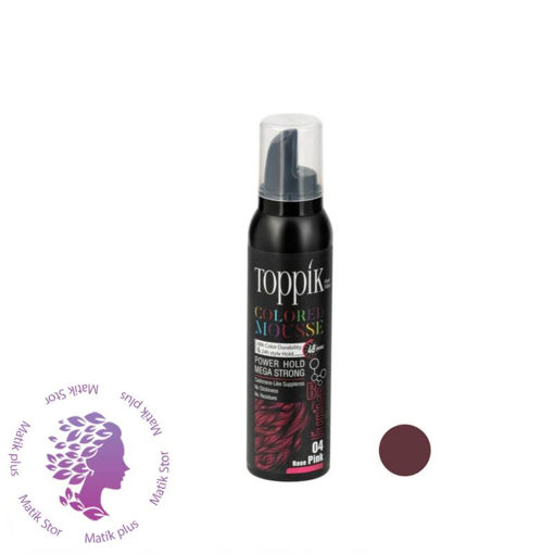 موس مو رنگی تاپیک | Toppik رنگ سرخابی (04 rose pink) حجم 125 میل