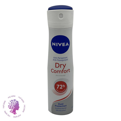 اسپری بدن زنانه مدل dry comfort حجم 150میلی لیتر