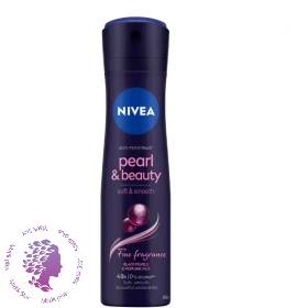 اسپری زنانه نیوا مدل بلک اند وایت PEARL & BEAUTY حجم 150 میل