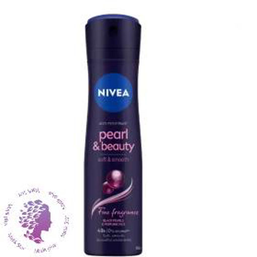 اسپری زنانه مدل بلک اند وایت PEARL & BEAUTY حجم 150 میل