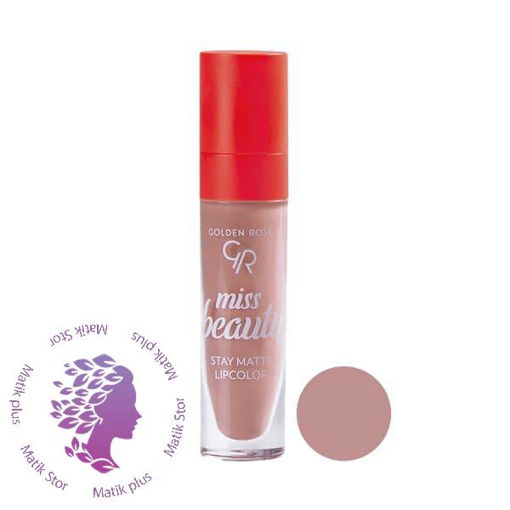 رژ لب مایع مات میس بیوتی شماره ۰۱ مدل Stay Matte Lip Color