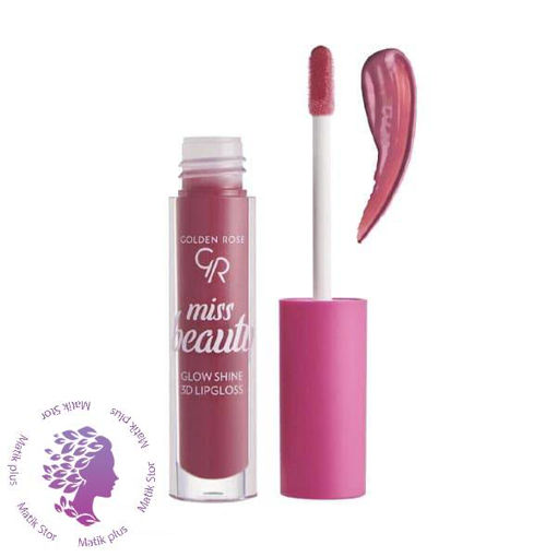 رژ لب مایع شاین میس بیوتیشماره ۰۴ مدل Glow Shine 3D