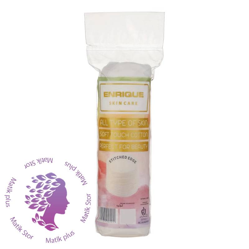 پد پاک کننده آرایش صورت انریکه مدل SOFT TOUCH بسته 80 عددی
