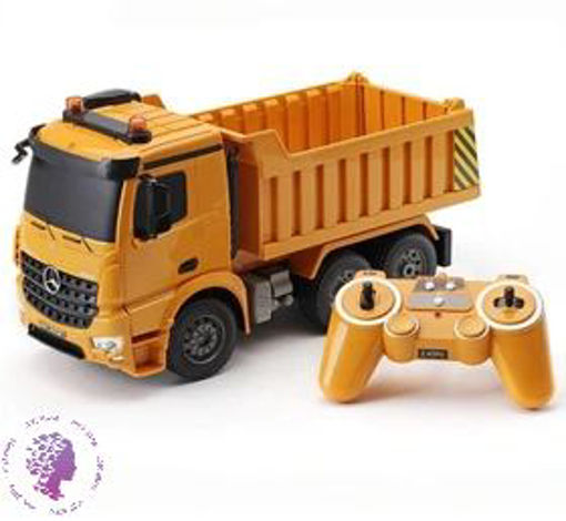 ماشین کنترلی کامیون مرسدس بنز دبل ایگل 1:20 Mercedes-Benz Arocs Dump Truck