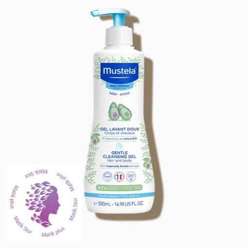 ژل شستشو دهنده سر و بدن کودک موستلا مدل DOUX حجم 500 میلی لیتر