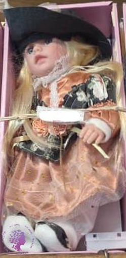 عروسک طرح سرامیک آواز خوان فارسی ارتفاع 32 سانت