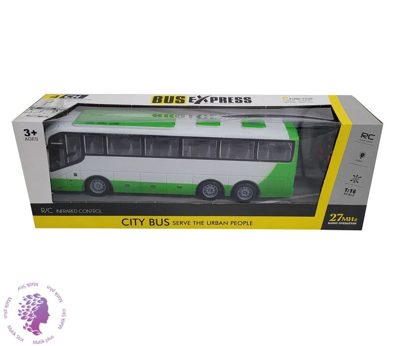 ماشین بازی کنترلی مدل اتوبوس مسافربری کد 116634