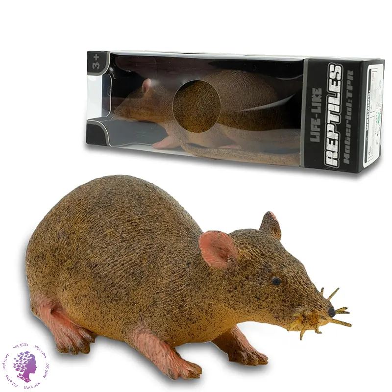 فیجت سیلیکونی موش قهوه ای کد 81134