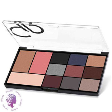پالت سایه و کانتور  مدل City Style شماره 2  City Style Eyeshadow Palette No.01 Warm Nude