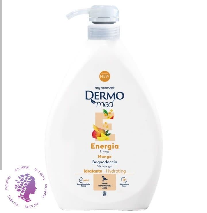 شامپو بدن درمومد مدل enegia mango