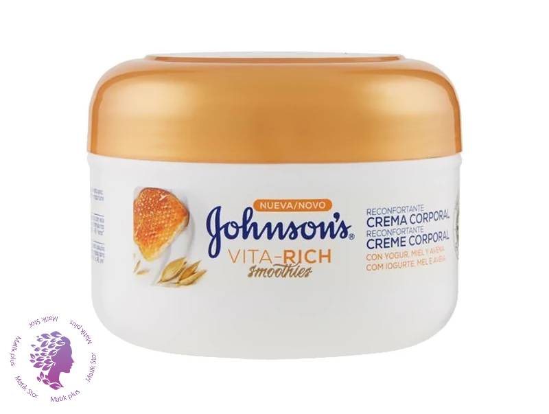 کرم بدن جانسون مدل VITA RICH حجم 200 میل