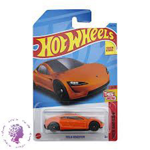 ماکت ماشین هات ویلز مدل tesla roadster hot wheels