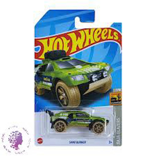 ماکت ماشین هات ویلز مدل Sand Burner سبز