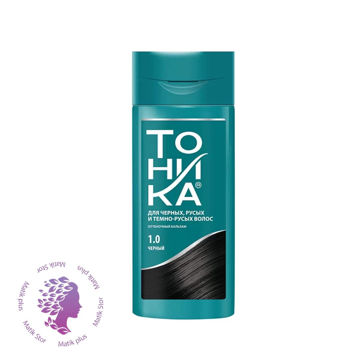 شامپو رنگ تونیکا مشکی 1.0 Tohnka