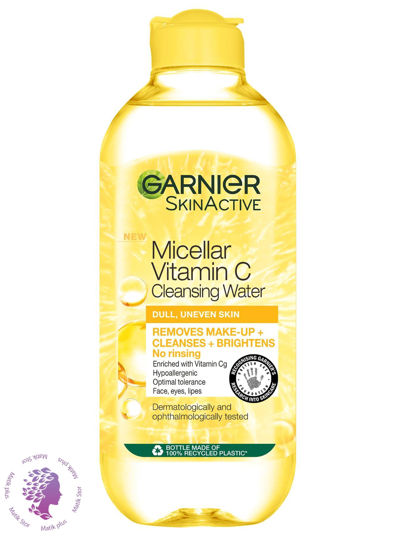 میسلار صورت گارنیه مدل Vitamin C حجم 200 میلی لیتر