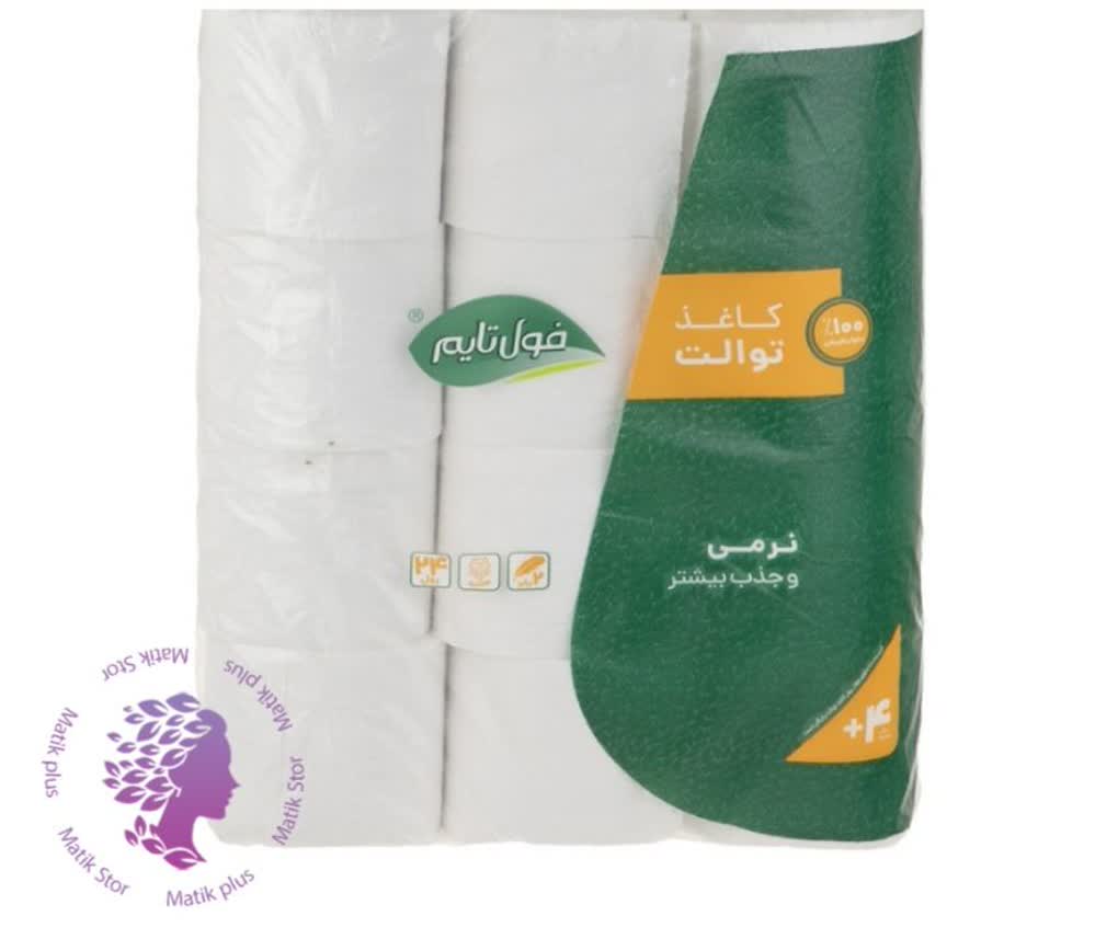 دستمال توالت فول تایم بسته24 رول