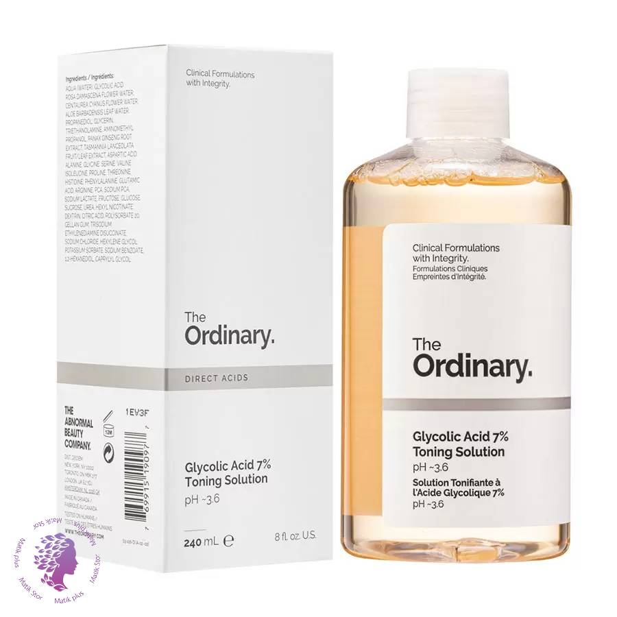 تونر گلیکولیک اسید