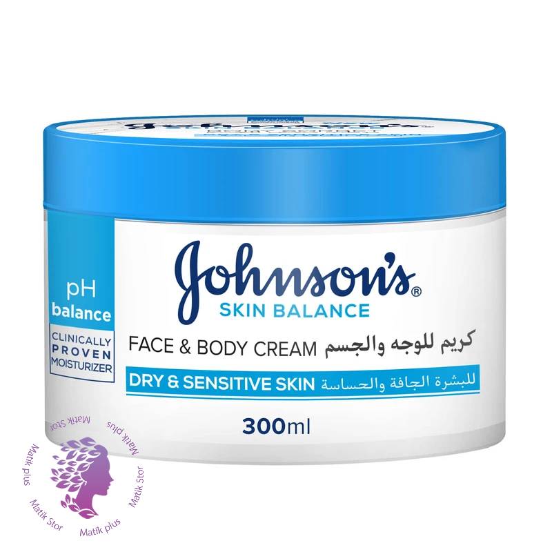کرم آبرسان جانسون مدل Skin Balance حجم 300 میلی لیتر