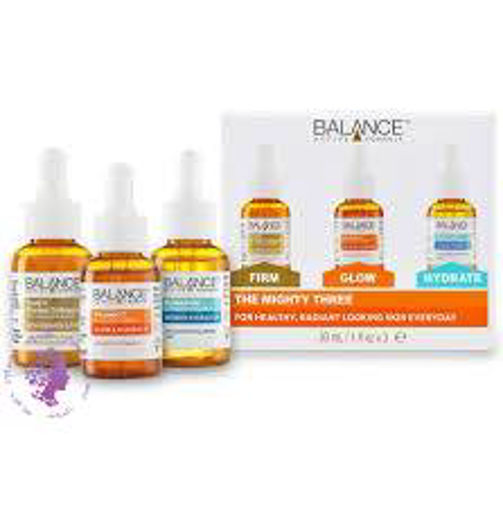 پک پوستی 3 عددی روشن کننده، آبرسان و جوانساز حجم هر سرم ۳۰ میل