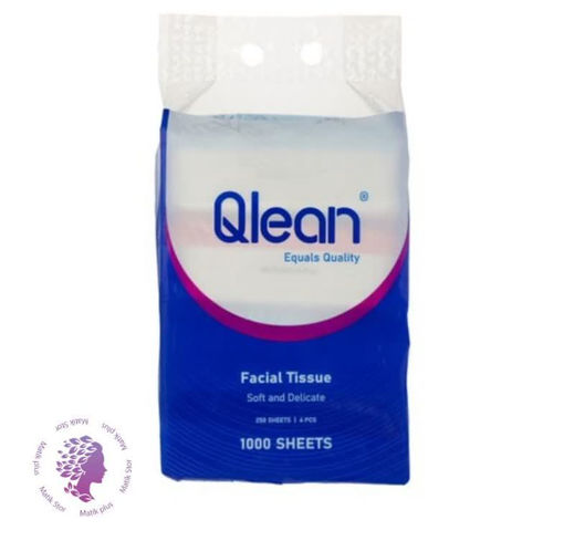 دستمال کاغذی 250 برگ کیولین مدل اقتصادی بسته 4 عددی