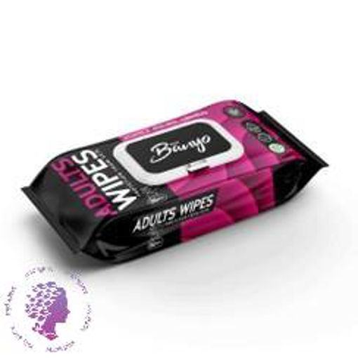 دستمال مرطوب 96 عددی adult wipes