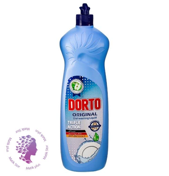 مایع ظرفشویی دورتو با رایحه سیب