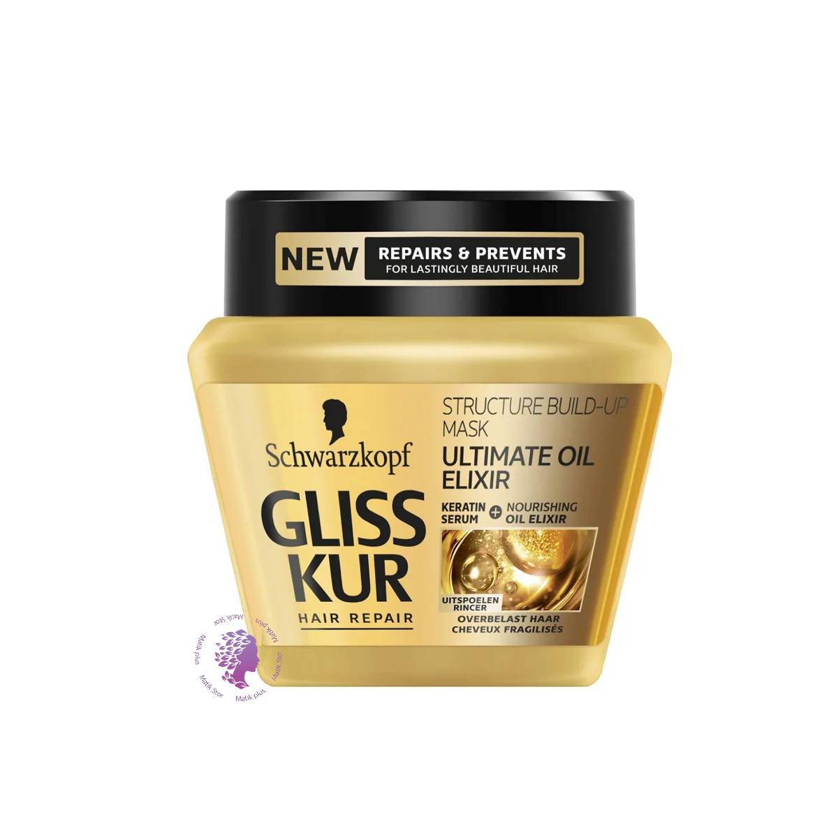 ماسک مو\ مدل طلایی جم 300 میلی لیتر