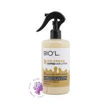 لوسیون مو بدون آبکشی بستنی قهوه بیول حجم 400 میلی لیتر - BIO'L HAIR LOTION