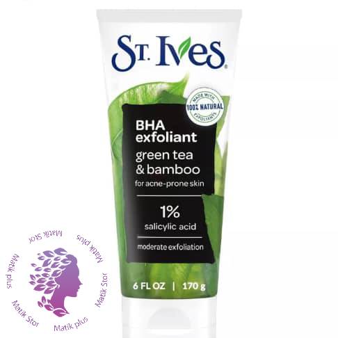 اسکراب لایه بردار اس تی ایوز (Stives) حاوی عصاره چای سبز وزن 170 گرم