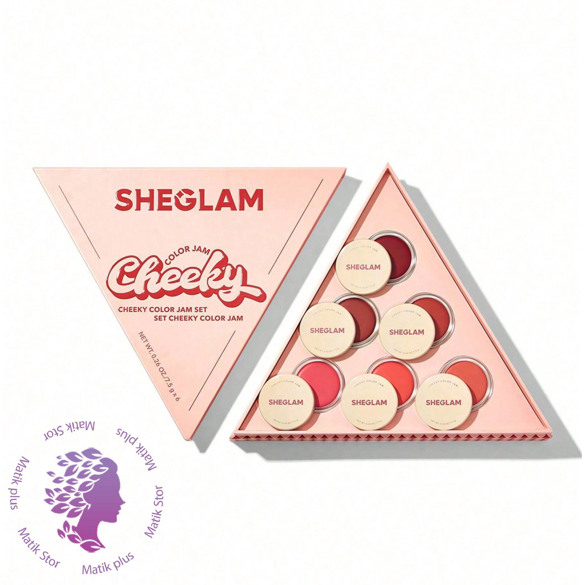 پک رژگونه کاسه ای (cheeky color jam pack ) 6 عددی