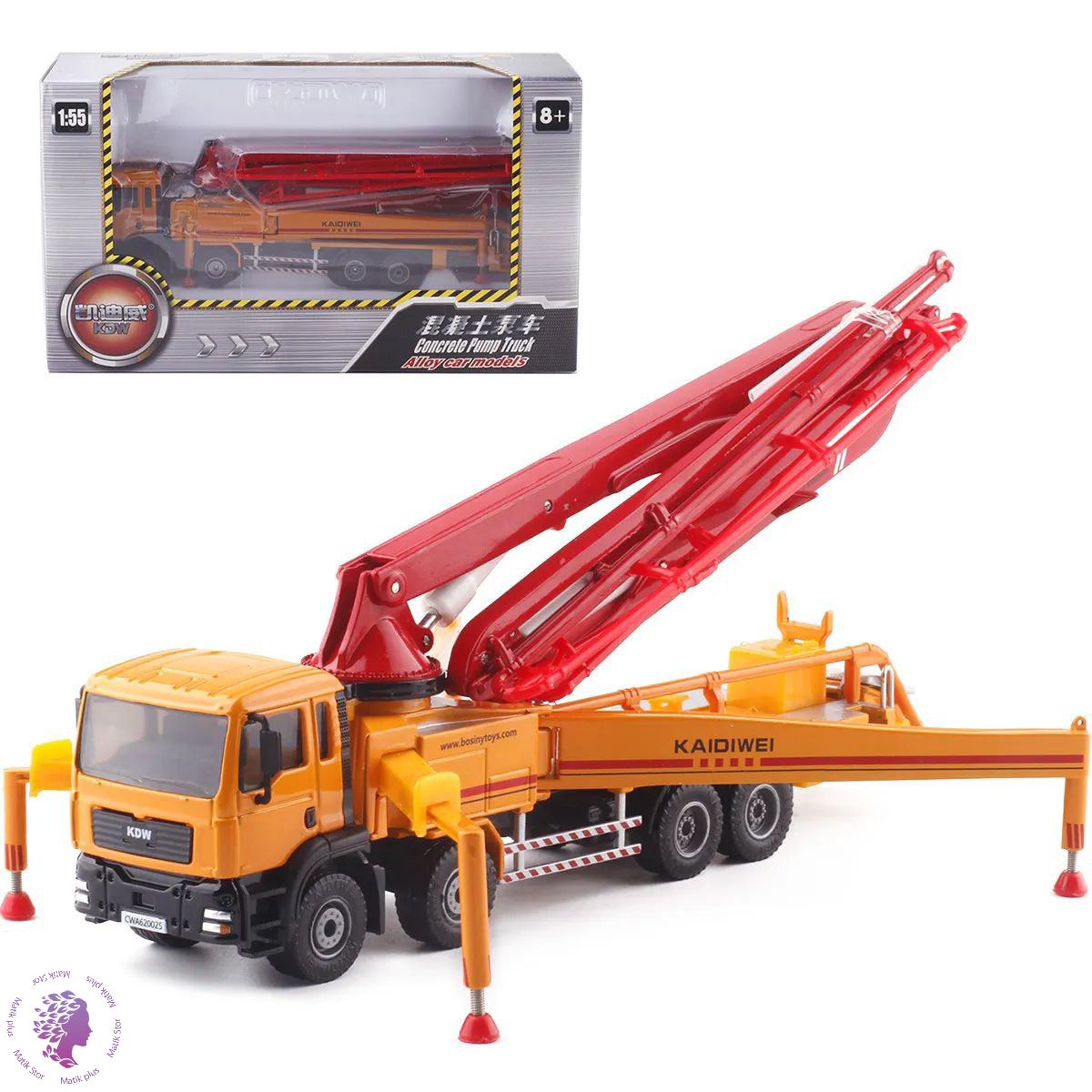 ماکت ماشین مدل CONCRETE PUMP