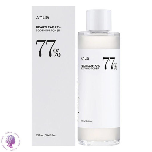 تونر مدل HEARTLEAF77% SOOTHING TONER حجم250ml