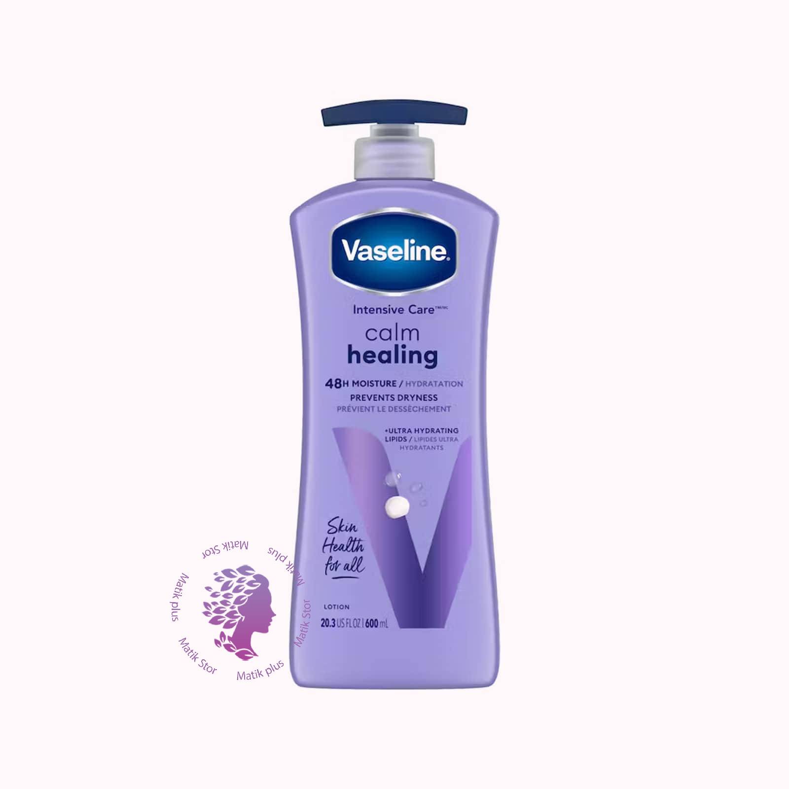 لوسیون بدن تسکین بخش وازلین مدل CALM HEALING