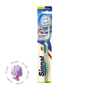 مسواک سیگنال مدل classic clean با برس متوسط اورجینال(اصل)