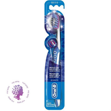 مسواک اورال-بی مدل 3D White با برس متوسط