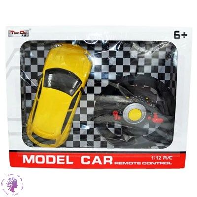 ماشین کنترلی فرمانی زرد مقیاس 1:12