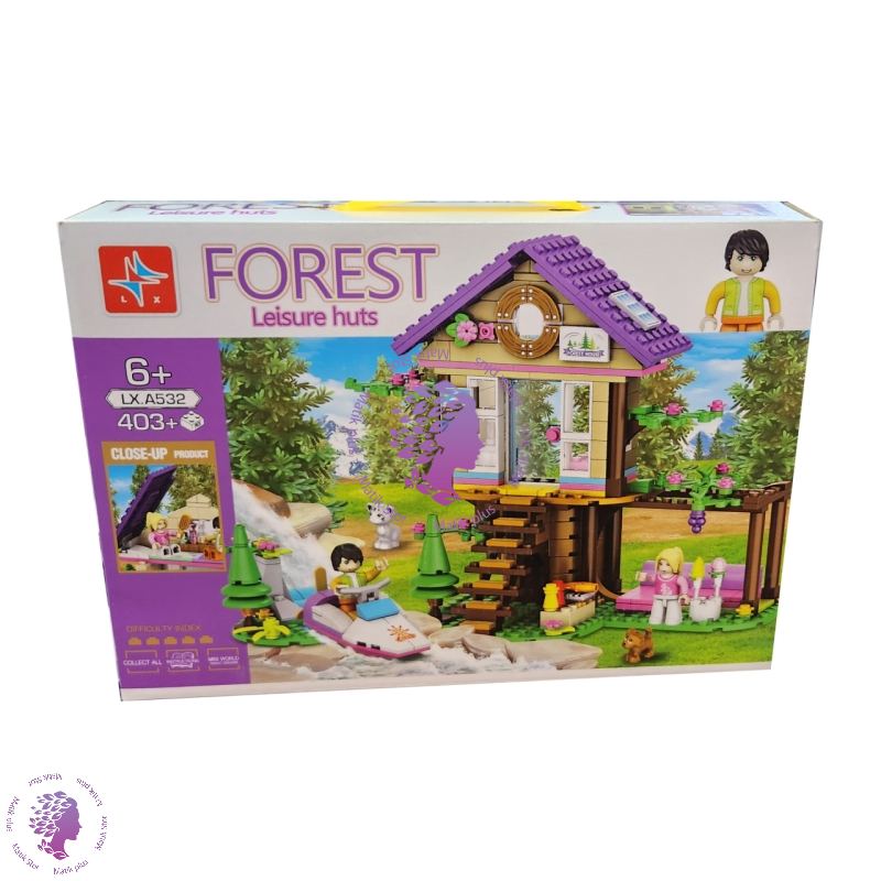 لگو ساختنی مدل کلبه جنگلی ال ایکس مدل Forest کد 532