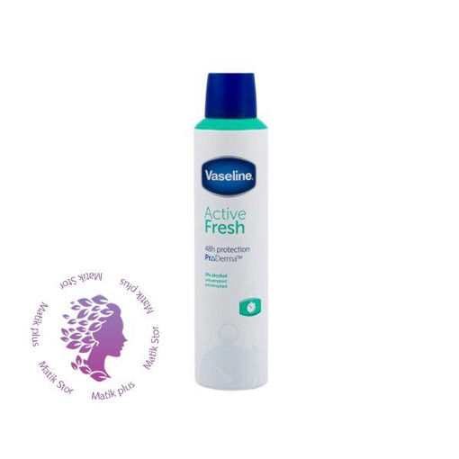 اسپری ضدتعریق وازلین مدل ACTIVE FRESH حجم 250 میل