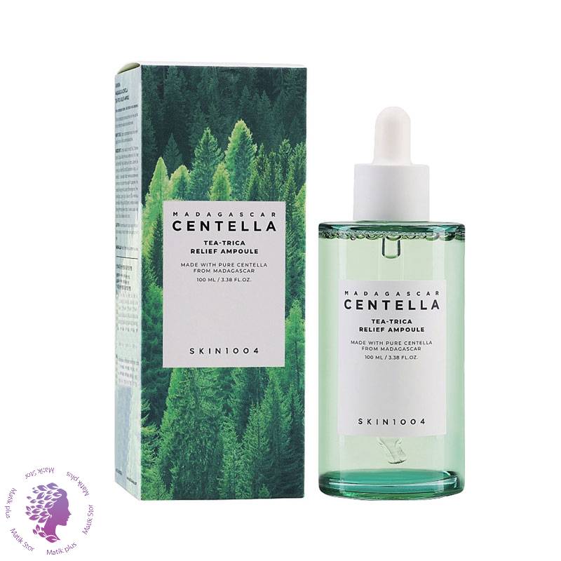 سرم(آمپول) ضدجوش SKIN1004 مدل چای تریکا Tea Trica(100 میل)