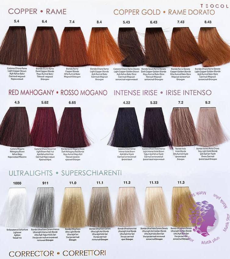 رنگ مو تئوتمای 6.1