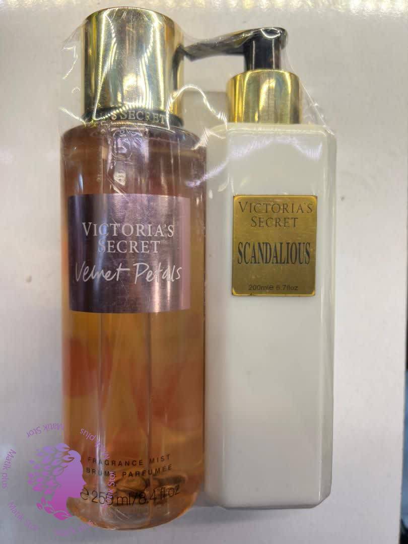 ست بادی اسپلش velvet petals شاین دار و لوسیون scandalious  اورجینال