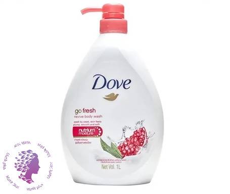 شامپو بدن کرمي پمپي 550 میل انار