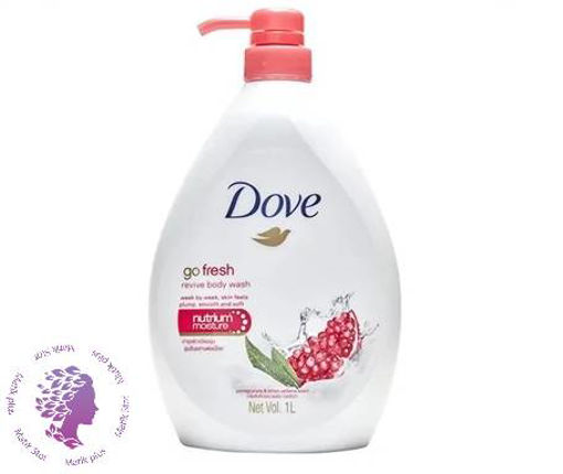 شامپو بدن کرمي پمپي 550 میل انار