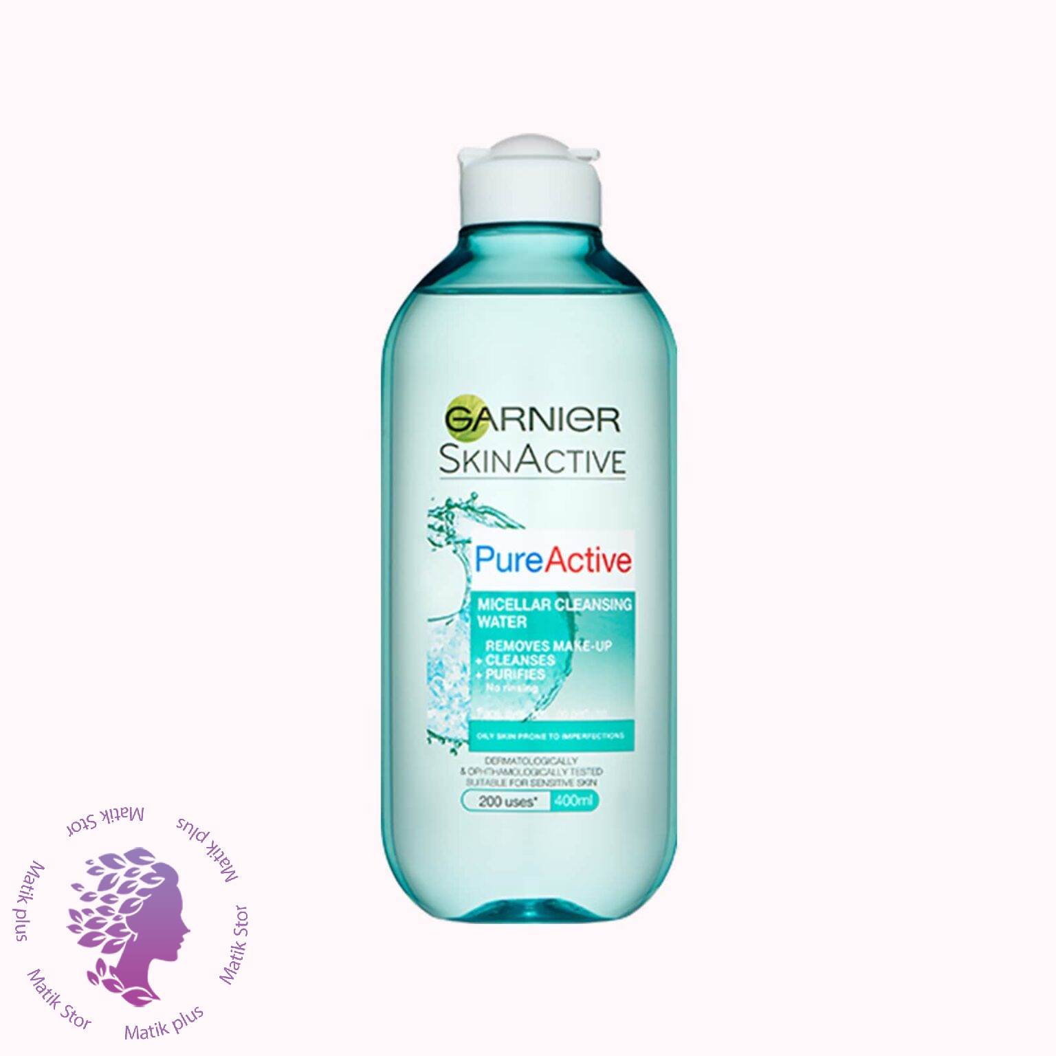 میسلار واتر پیور اکتیو گارنیر: پوست مختلط و چرب