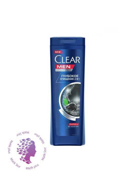 شامپو کلیر مردانه حاوی نعناع و زغال پاک کننده عمیق ضدشوره مخصوص موی چرب 350 میلی لیتر ا اصل درجه یک