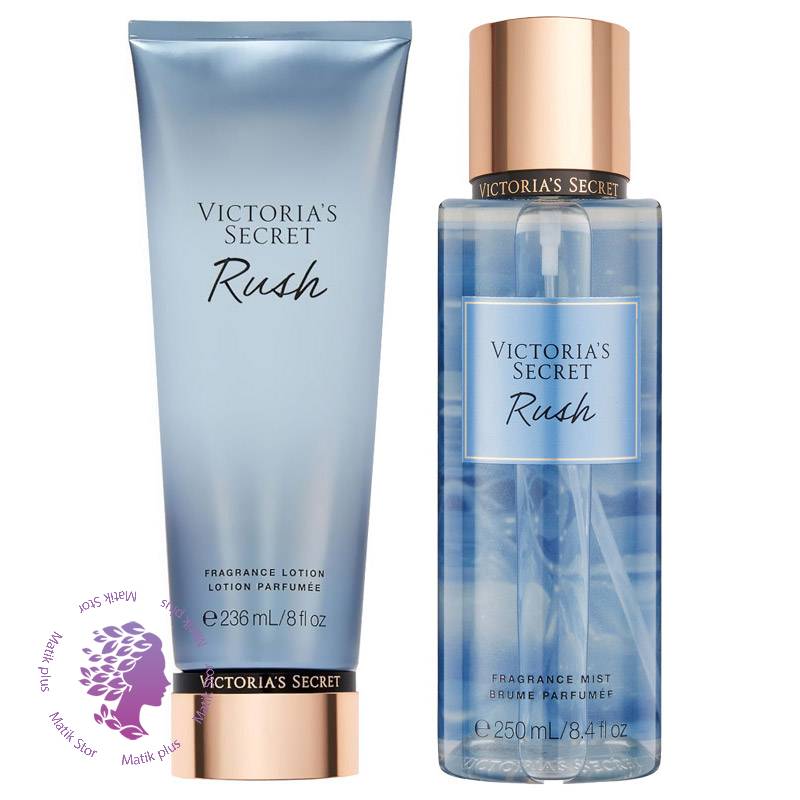 ست بادی اسپلش و لوسیون بدن راش ویکتوریا سکرت