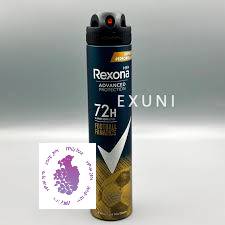 اسپری بدن مردانه  rexona مدل V8 دارای ماندگاری 72 ساعته حجم 200 میل