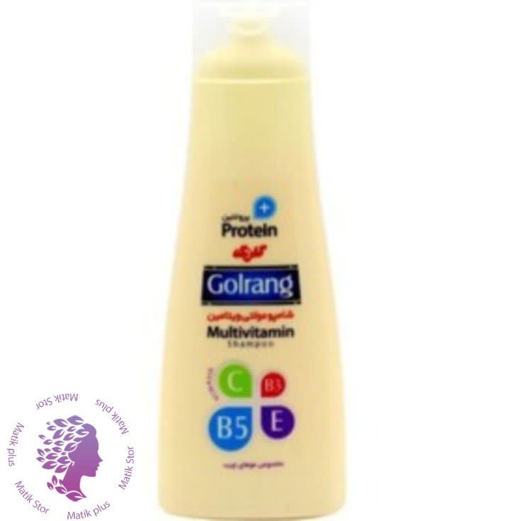 شامپو گلرنگ حاوی ویتامین و پروتئین مناسب مو چرب